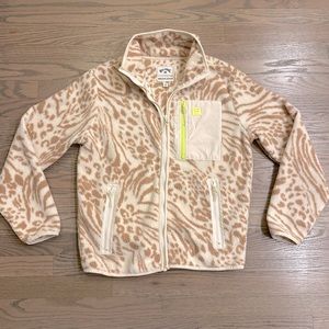 NWOT Billabong Fleece Full Zip